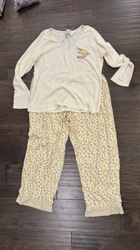 Women cream pajama set - pajama, pj