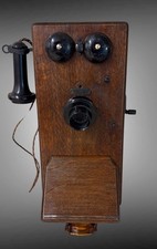 Antique Wall Mounted Telephone, Stromberg Carlson, Rochester N.Y  USA.