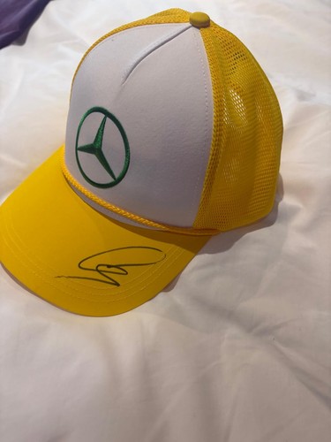 Lewis hamilton signed mercedes - lewis,