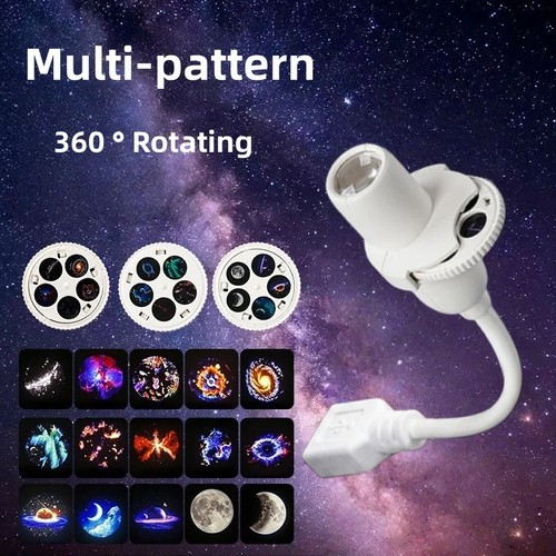 Galaxy projector night - 2-in-1,