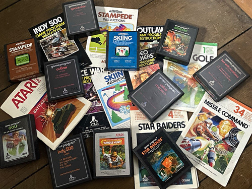 Atari 2600 pal game lot - 2600,