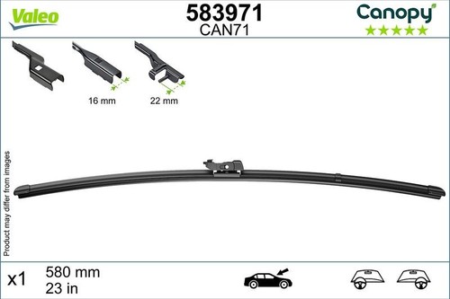 Valeo 583971 wiper - 583971, blade