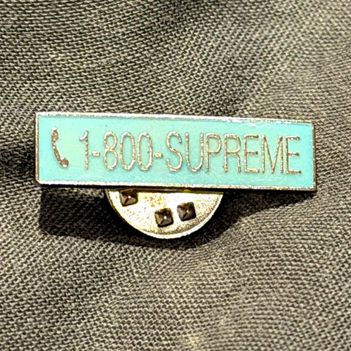 800 supreme collectors - 1-800-supreme, pin