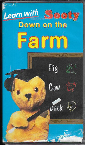 Learn with sooty down - down, on