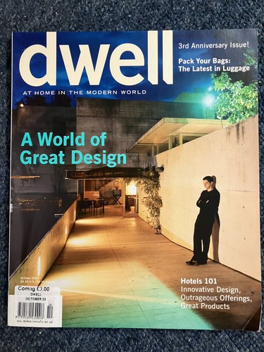 Dwell magazine october - magazine, 2003