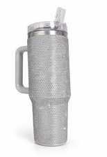 Luxury Silver Rhinestone