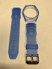 TRANSPARENT BLUE JELLY AQUA