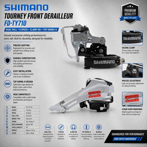 Shimano front derailleur - shimano,
