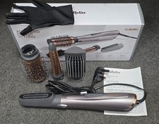 BaByliss Air Styler 1000W Hair Dryer Brush & Volumiser Curler 4 Attachments