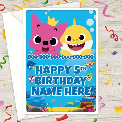 Baby shark personalised - shark,