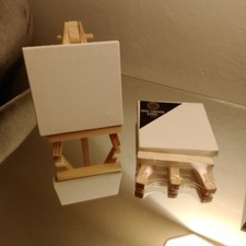Mini easel canvas x2 Colvin &