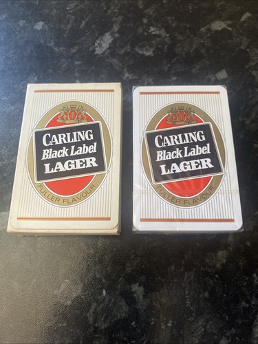 Vintage carling black - carling, label