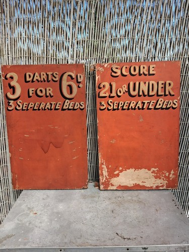 Vintage original fairground - original,