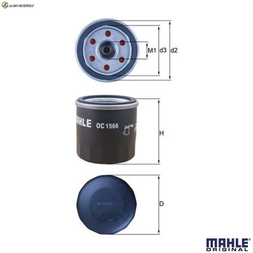 Oil filter 1566 for - filter, nissan