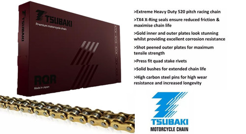 Tsubaki racing pro - racing-pro, gold