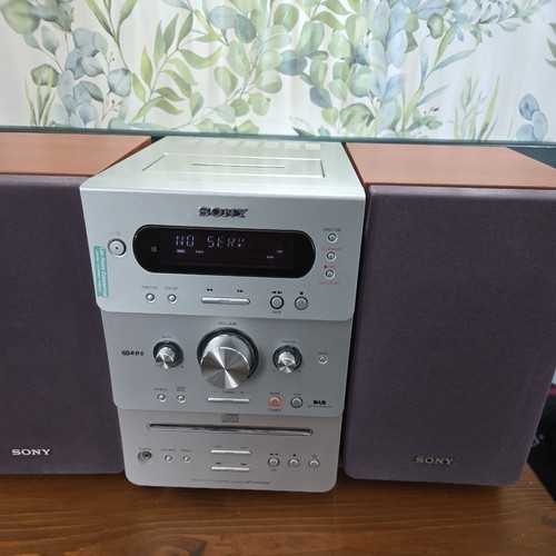 Sony micro hifi system - sony,