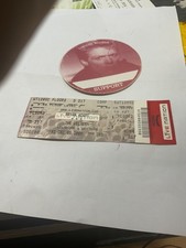 Bryan Adams 2008 ticket &