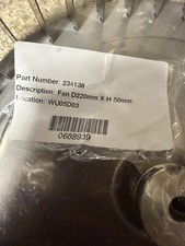 Blue Seal Turbofan Oven Fan