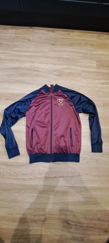West ham retro tracksuit zip - west,