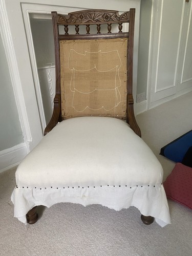 Unfinished upholstery project - upholstery,
