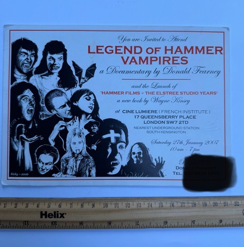 Legend hammer vampires dvd - hammer,