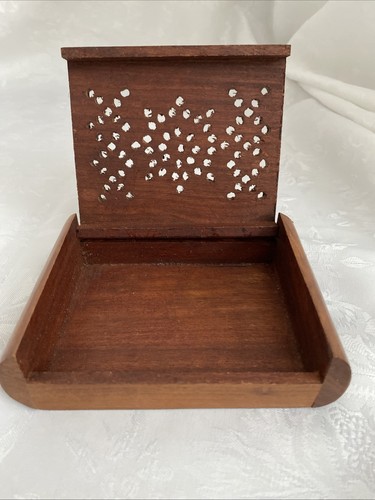 Vintage hand carved wooden - hand,