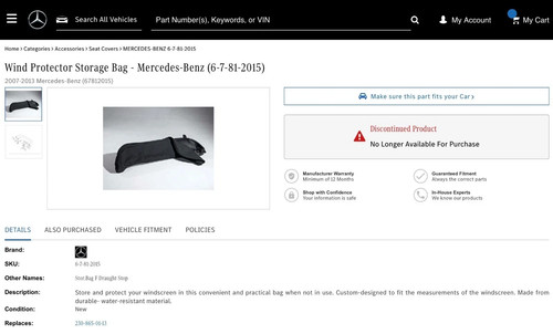 Genuine mercedes benz r230 - mercedes,