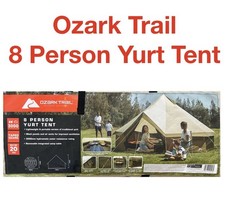 Ozark Trail Olive Green 8 Person Yurt Tent BRAND NEW
