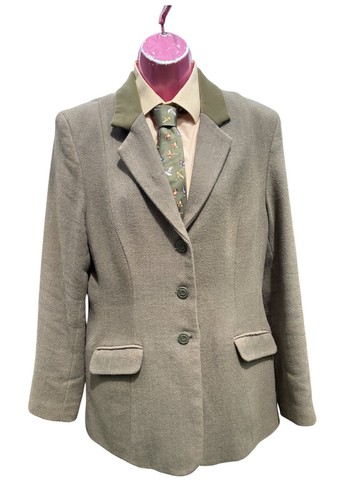 Dublin green herringbone - , tweed