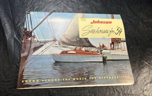 1954 johnson seahorse motors - seahorse,