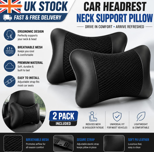 2pcs premium car headrest - car,