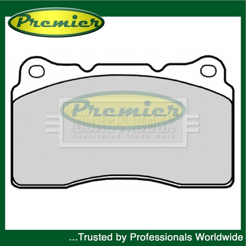 Premier front brake pads - brake,