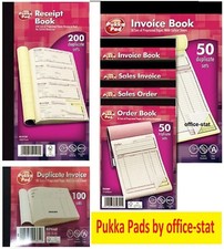 Pukka Pad Invoice Duplicate Triplicate Books Sales Invoice Sales Order Receipt