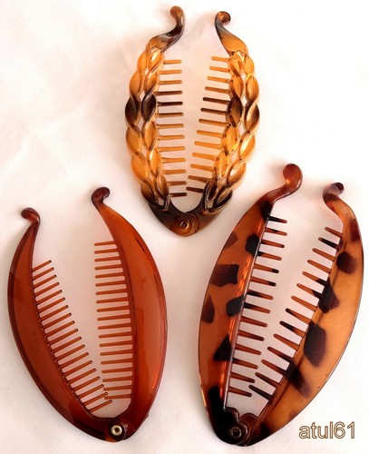 Banana hair clips ponytail - banana,