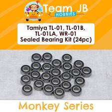 Tamiya TL-01, TL-01B, TL-01LA, WR-01 (48 Models) - 24 Pcs Sealed Bearings Kit