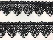 2 meters GPO black 3.5 cm lace