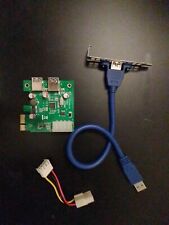 PCI-E PCI Express 2 port USB 3.0 Card