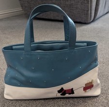 Radley Signature Explorer  Popper Fastening Blue Handbag