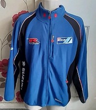 Suzuki Team GSX-R Official Fleece Full Zip Jacket Size  Small GC
