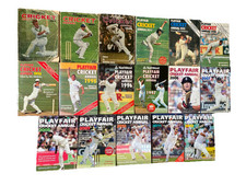 Playfair Cricket Annual Various Years 1964-2012 Not Consecutive Job Lot Bundle