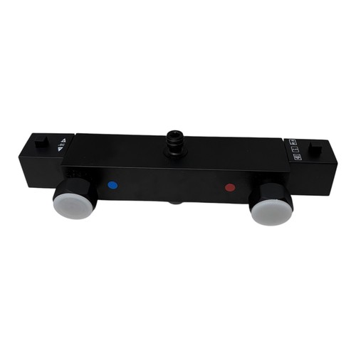 Thermostatic matte black wall - matte,
