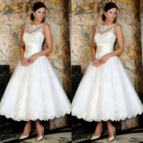 Tea length wedding - tea, dresses