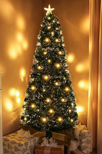 Fibre optic christmas - optic, trees