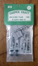 Cooper Craft 1006 OO Gauge GWR 02 Open 7 Plank Wagon Kit Sealed Complete