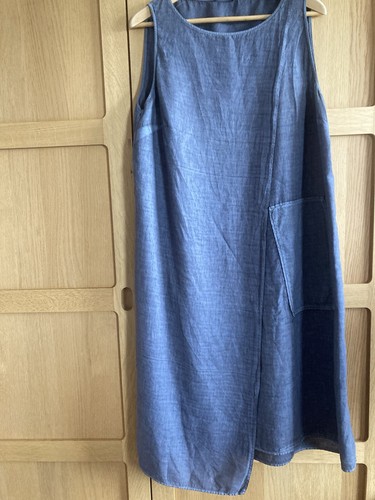 Oska size sleeveless linen - 2,