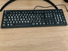 Large Print Keyboard – White