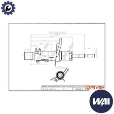 SHOCK ABSORBER DP1610.10.0114