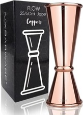 Copper Cocktail Jigger Dual