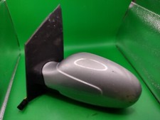 SILVER LEFT HAND WING ELECTRIC DOOR MIRROR  98-07 SMART FORTWO CAB COUPE