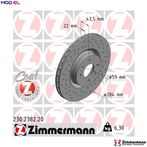 Brake disc 230 - brake, for